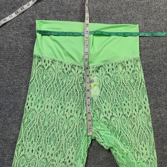 Isabella Rose Pants Womens M Medium Pear Verona Roll Waist Lace Cover Up Beach - Picture 4 of 12